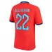 Maillot de Foot Coupe du monde 2022 Angleterre Bellingham 22 Tenue Extérieur