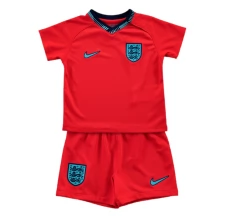 Maillot de Foot Coupe du monde 2022 Angleterre Enfant Tenue Extérieur