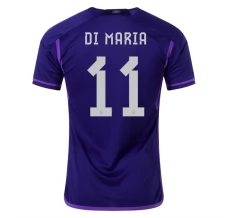 Maillot de Foot Coupe du monde 2022 Argentine Di María 11 Tenue Extérieur