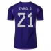 Maillot de Foot Coupe du monde 2022 Argentine Dybala 21 Tenue Extérieur