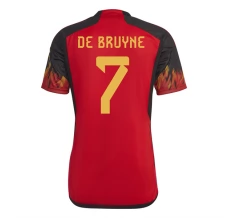 Maillot de Foot Coupe du monde 2022 Belgique De Bruyne 7 Tenue Domicile Maillot de Foot Coupe du monde 2022 Belgique De Bruyne 7 Tenue Domicile
