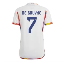 Maillot de Foot Coupe du monde 2022 Belgique De Bruyne 7 Tenue Extérieur Maillot de Foot Coupe du monde 2022 Belgique De Bruyne 7 Tenue Extérieur
