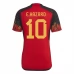Maillot de Foot Coupe du monde 2022 Belgique Hazard 10 Tenue Domicile