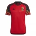 Maillot de Foot Coupe du monde 2022 Belgique Hazard 10 Tenue Domicile