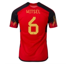 Maillot de Foot Coupe du monde 2022 Belgique Witsel 6 Tenue Domicile