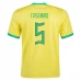 Maillot de Foot Coupe du monde 2022 Brésil Casemiro 5 Tenue Domicile