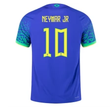 Maillot de Foot Coupe du monde 2022 Brésil Neymar Jr 10 Tenue Extérieur