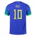 Maillot de Foot Coupe du monde 2022 Brésil Pele 10 Tenue Extérieur