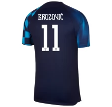 Maillot de Foot Coupe du monde 2022 Croatie Brozovic 11 Tenue Extérieur