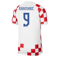 Maillot de Foot Coupe du monde 2022 Croatie Kramaric 9 Tenue Domicile