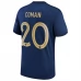 Maillot de Foot Coupe du monde 2022 France Coman 20 Tenue Domicile
