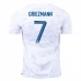 Maillot de Foot Coupe du monde 2022 France Griezmann 7 Tenue Extérieur