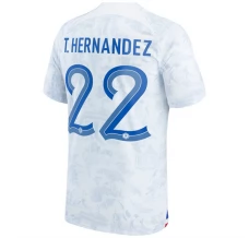 Maillot de Foot Coupe du monde 2022 France T.Hernandez 22 Tenue Extérieur
