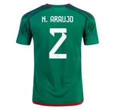 Maillot de Foot Coupe du monde 2022 Mexique N. Araujo 2 Tenue Domicile