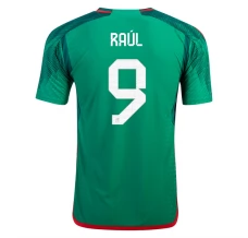 Maillot de Foot Coupe du monde 2022 Mexique Raul 9 Tenue Domicile