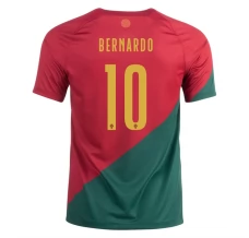 Maillot de Foot Coupe du monde 2022 Portugal Bernardo 10 Tenue Domicile
