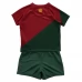 Maillot de Foot Coupe du monde 2022 Portugal Enfant Tenue Domicile