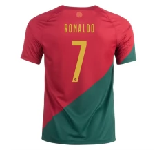 Maillot de Foot Coupe du monde 2022 Portugal Ronaldo 7 Tenue Domicile