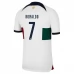 Maillot de Foot Coupe du monde 2022 Portugal Ronaldo 7 Tenue Extérieur Maillot de Foot Coupe du monde 2022 Portugal Ronaldo 7 Tenue Extérieur