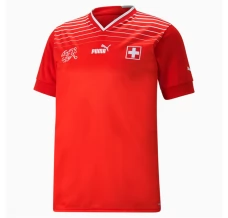 Maillot de Foot Coupe du monde 2022 Suisse Tenue Domicile