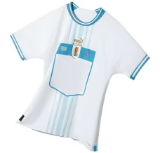 Maillot de Foot Coupe du monde 2022 Uruguay Tenue Extérieur