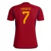Maillot de Foot Espagne Morata 7 Tenue Domicile 2022 Maillot de Foot Espagne Morata 7 Tenue Domicile 2022