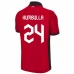 Maillot de Foot Euro 2024 Albanie Kumbulla 24 Tenue Domicile