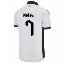 Maillot de Foot Euro 2024 Albanie Manaj 7 Tenue Extérieur