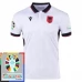 Maillot de Foot Euro 2024 Albanie Tenue Extérieur Patch