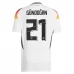 Maillot de Foot Euro 2024 Allemagne Gündoğan 21 Tenue Domicile Maillot de Foot Euro 2024 Allemagne Gündoğan 21 Tenue Domicile