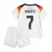 Maillot de Foot Euro 2024 Allemagne Havertz 7 Enfant Tenue Domicile