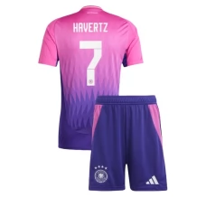 Maillot de Foot Euro 2024 Allemagne Havertz 7 Enfant Tenue Extérieur