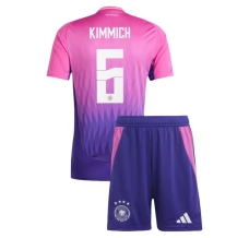 Maillot de Foot Euro 2024 Allemagne Kimmich 6 Enfant Tenue Extérieur
