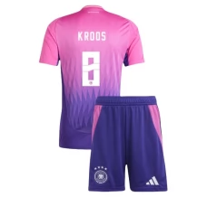Maillot de Foot Euro 2024 Allemagne Kroos 8 Enfant Tenue Extérieur