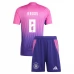 Maillot de Foot Euro 2024 Allemagne Kroos 8 Enfant Tenue Extérieur