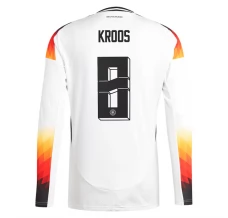 Maillot de Foot Euro 2024 Allemagne Kroos 8 Tenue Domicile Manche Longue