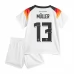 Maillot de Foot Euro 2024 Allemagne Müller 13 Enfant Tenue Domicile Maillot de Foot Euro 2024 Allemagne Müller 13 Enfant Tenue Domicile