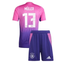 Maillot de Foot Euro 2024 Allemagne Müller 13 Enfant Tenue Extérieur