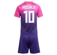 Maillot de Foot Euro 2024 Allemagne Musiala 10 Enfant Tenue Extérieur Maillot de Foot Euro 2024 Allemagne Musiala 10 Enfant Tenue Extérieur