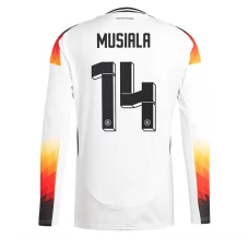 Maillot de Foot Euro 2024 Allemagne Musiala 14 Tenue Domicile Manche Longue