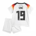 Maillot de Foot Euro 2024 Allemagne Sané 19 Enfant Tenue Domicile Maillot de Foot Euro 2024 Allemagne Sané 19 Enfant Tenue Domicile