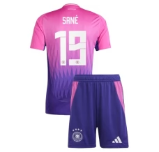 Maillot de Foot Euro 2024 Allemagne Sané 19 Enfant Tenue Extérieur