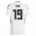 Maillot de Foot Euro 2024 Allemagne Sané 19 Tenue Domicile