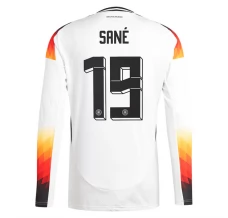 Maillot de Foot Euro 2024 Allemagne Sané 19 Tenue Domicile Manche Longue