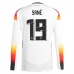 Maillot de Foot Euro 2024 Allemagne Sané 19 Tenue Domicile Manche Longue Maillot de Foot Euro 2024 Allemagne Sané 19 Tenue Domicile Manche Longue
