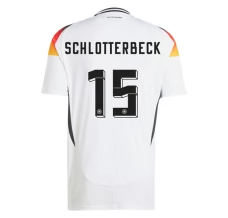 Maillot de Foot Euro 2024 Allemagne Schlotterbeck 15 Tenue Domicile