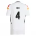 Maillot de Foot Euro 2024 Allemagne Tah 4 Tenue Domicile