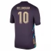 Maillot de Foot Euro 2024 Angleterre Bellingham 10 Tenue Extérieur