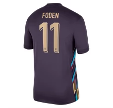 Maillot de Foot Euro 2024 Angleterre Foden 11 Tenue Extérieur