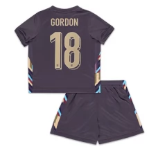 Maillot de Foot Euro 2024 Angleterre Gordon 18 Enfant Tenue Extérieur